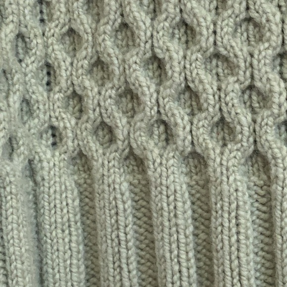 Millar Ireland Green Thick Knit Wool Cashmere Long Button Down Cardigan Jacket M - Picture 15 of 17